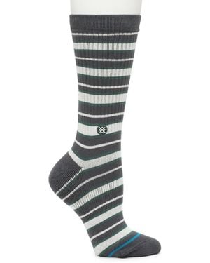 Stance Signature Stripe Crew Socks - Black
