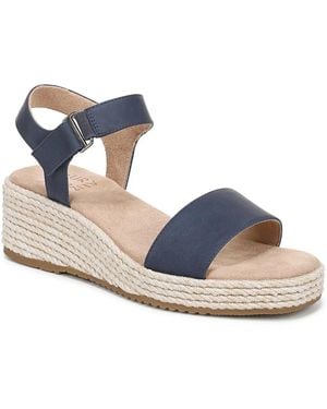 Naturalizer Goldie Espadrille Wedge Sandal - Blue