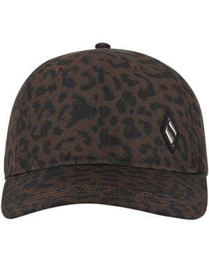 Skechers Sketchshine Cheetah Baseball Cap - Black