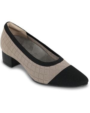 David Tate Cane Pump - Black
