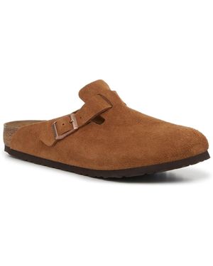 Birkenstock Boston Soft Footbed Clog - Brown