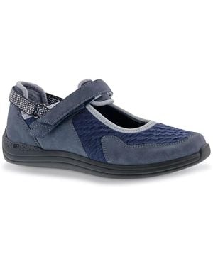 Drew Buttercup Mary Jane Flat - Blue