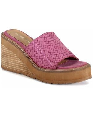 Diba True Stare Down Wedge Sandal - Pink