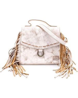 Bed Stu Hidden Leather Satchel - Metallic