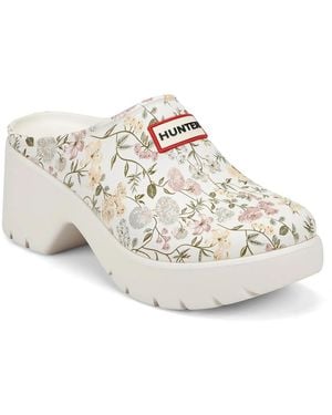 HUNTER Anika Clog - White