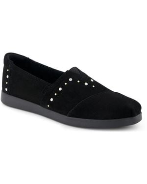TOMS Alpargata Plus Espadrille Slipon - Black
