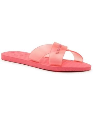 Havaianas Aqua Jelly Sandal - Red