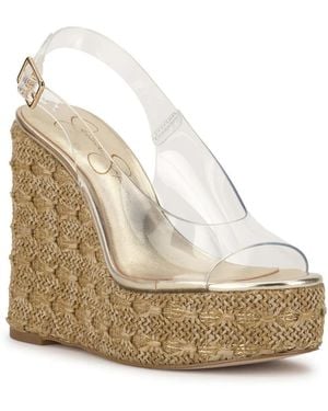 Jessica Simpson Kaliese Wedge Sandal - White