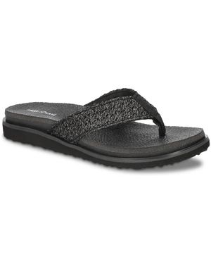 Easy Street Whimsy Flip Flop - Black