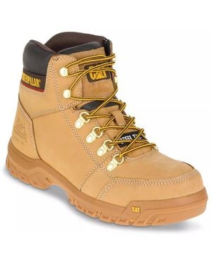 Caterpillar Outline Steel Toe Work Boot - Brown