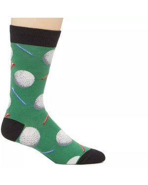 Socksmith Tee It Up Crew Socks - Green