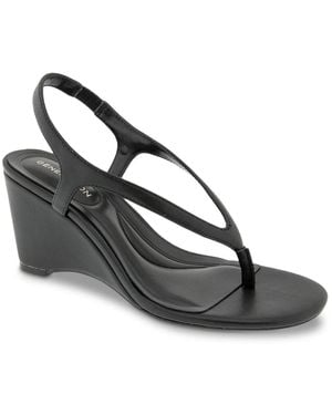 BCBGeneration Serenity Wedge Sandal - Black