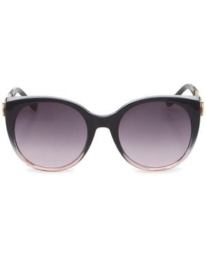 Jessica Simpson Ombre Round Sunglasses - Purple