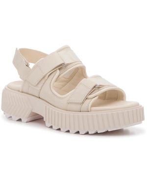 Sorel Ona Ave Platform Sandal - White