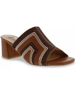 Bellini Wide Width Faint Sandal - Brown