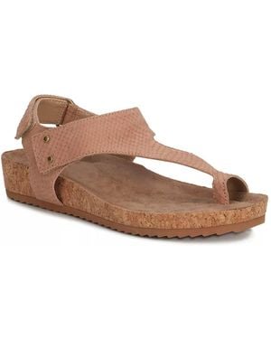 Ros Hommerson Preston Wedge Sandal - Brown
