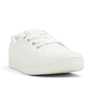 Roxy Wide Width Bayshore Plus Slipon Sneaker - White