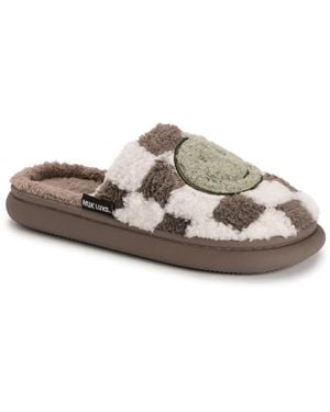 Muk Luks Joss Scuff Slipper - Metallic