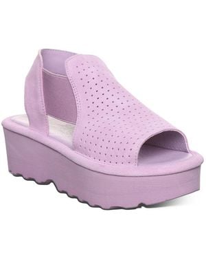 BEARPAW Tatiana Platform Sandal - Purple