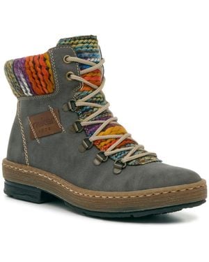 Rieker Felicitas 43 Bootie - Gray