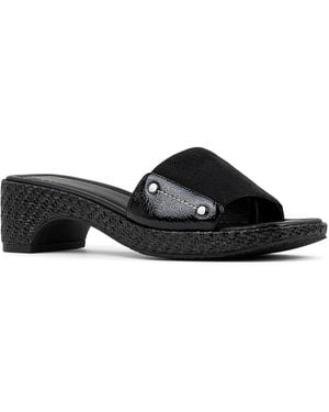 Donald J Pliner Rodeo Platform Sandal - Black