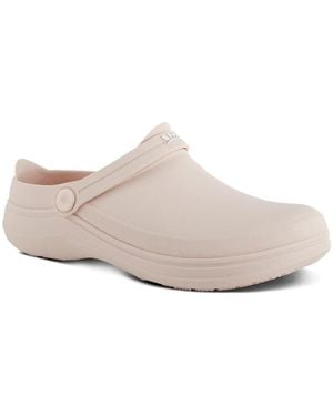 Spring Step Avery Clog - White
