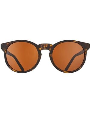 Goodr Nine Dollar Pour Over Round Sunglasses - Brown