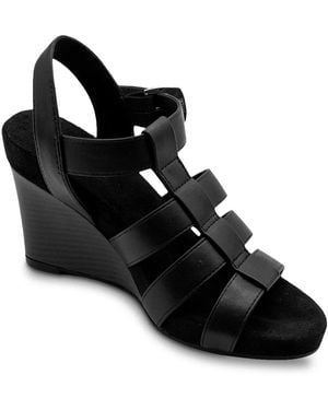 Aerosoles Pippa Wedge Sandal - Black