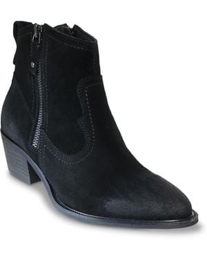 David Tate Friendly Western Bootie - Black