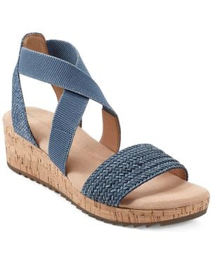 Easy Spirit Lorena Wedge Sandal - Blue