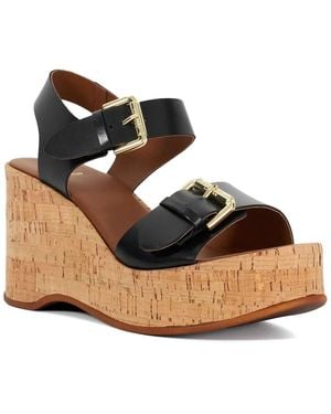 Dune Kamia Platform Sandal - Black