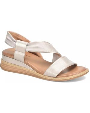 Comfortiva Marcy Wedge Sandal - Gray