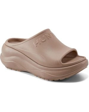 HUNTER Haddie Wedge Sandal - Brown