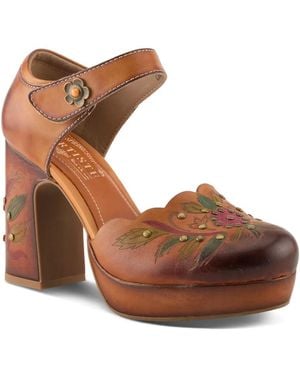 L'ARTISTE Hihopes Platform Pump - Brown