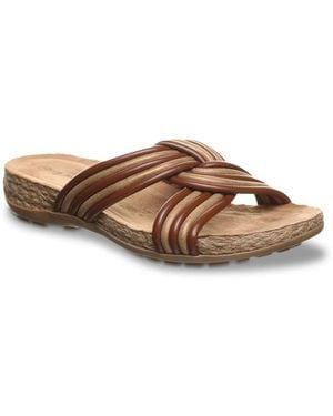 BEARPAW Mariella Espadrille Sandal - Brown