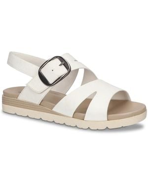 Easy Street Daydream Wedge Sandal - White