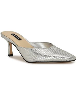 Nine West Camenla Mule - White