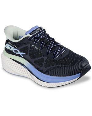 Skechers Hands Free Slipins Go Walk Max Cushioning Arch Fit Areena Slipon - Blue