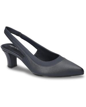 Easy Street Wide Width Dessa Pump - Blue