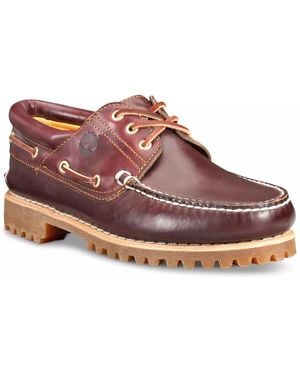 Timberland Authentics 3Eye Classic Boat Shoe - Red
