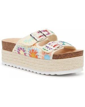 Dirty Laundry Pretends Platform Sandal - Black