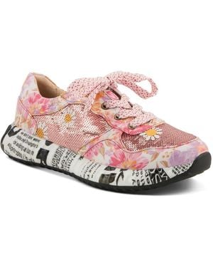 L'ARTISTE Zingy Sneaker - Red