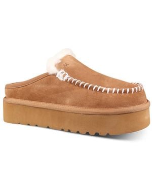 Mykos Cassie Platform Mule - Brown