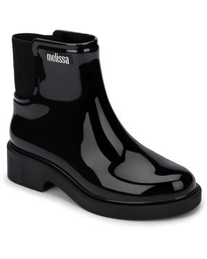 Melissa Jelly Chelsea Boot - Black
