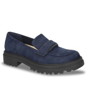 Bella Vita Pulse Platform Loafer - Blue
