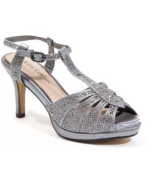 Lady Couture Midnight Platform Sandal - Black