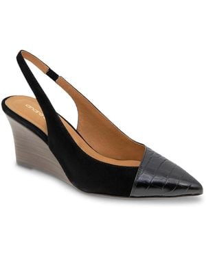 Andre Assous Laina Wedge Pump - Black
