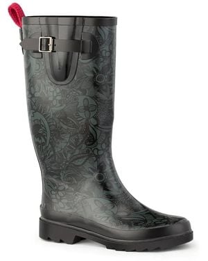 Sakroots Rhythm Rain Boot - Black
