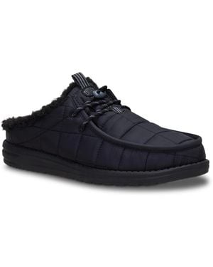 HEYDUDE Wally Slip Camp Slipper - Blue
