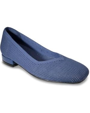 David Tate Unika Ballet Flat - Blue